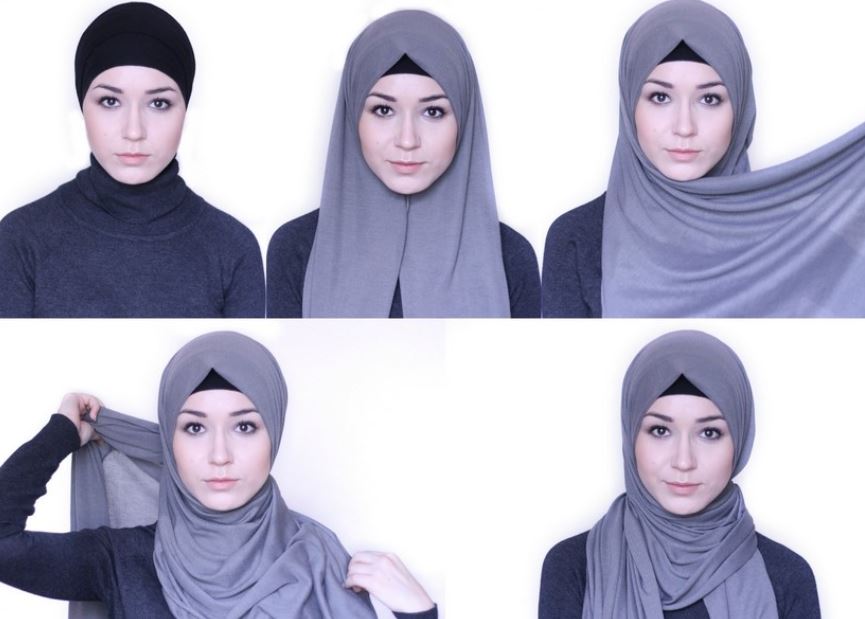 Tutorial hijab sesuai dengan bentuk wajah
