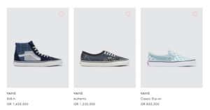 rekomendasi sepatu dari vans