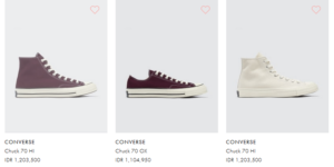 Sepatu converse terbaru